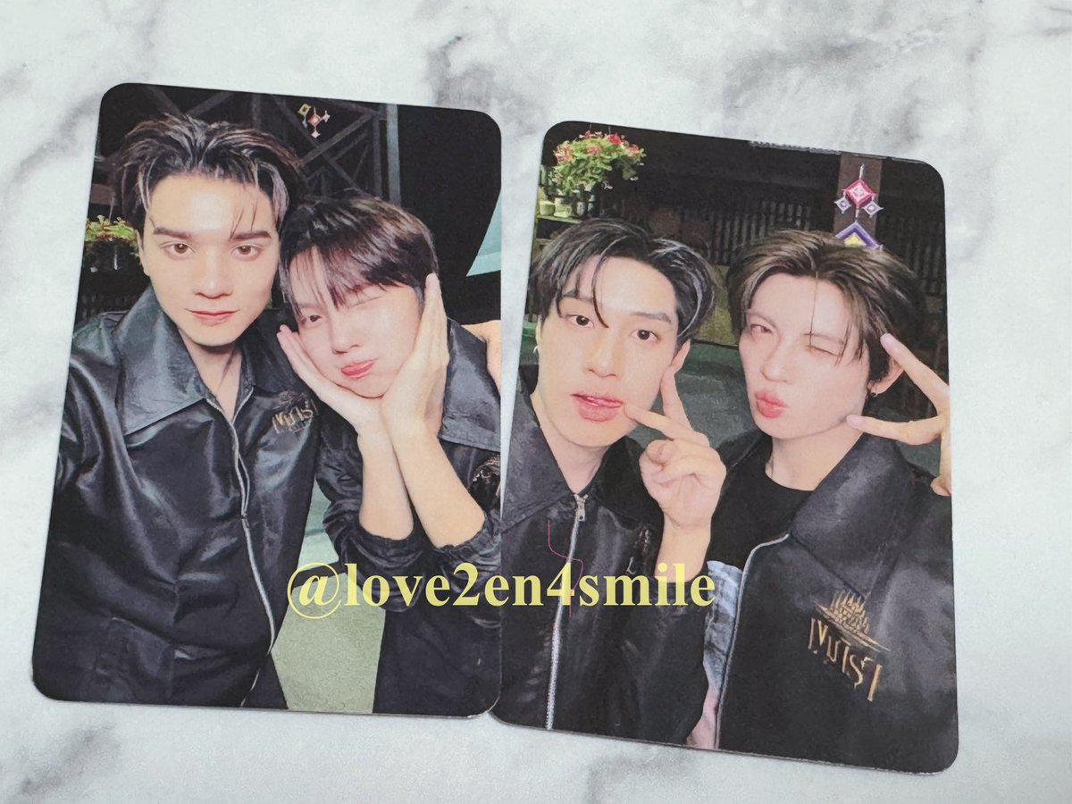 KHEMJIRA🇯🇵ファンミR席特典でフォトカード2枚ランダムで付いてき