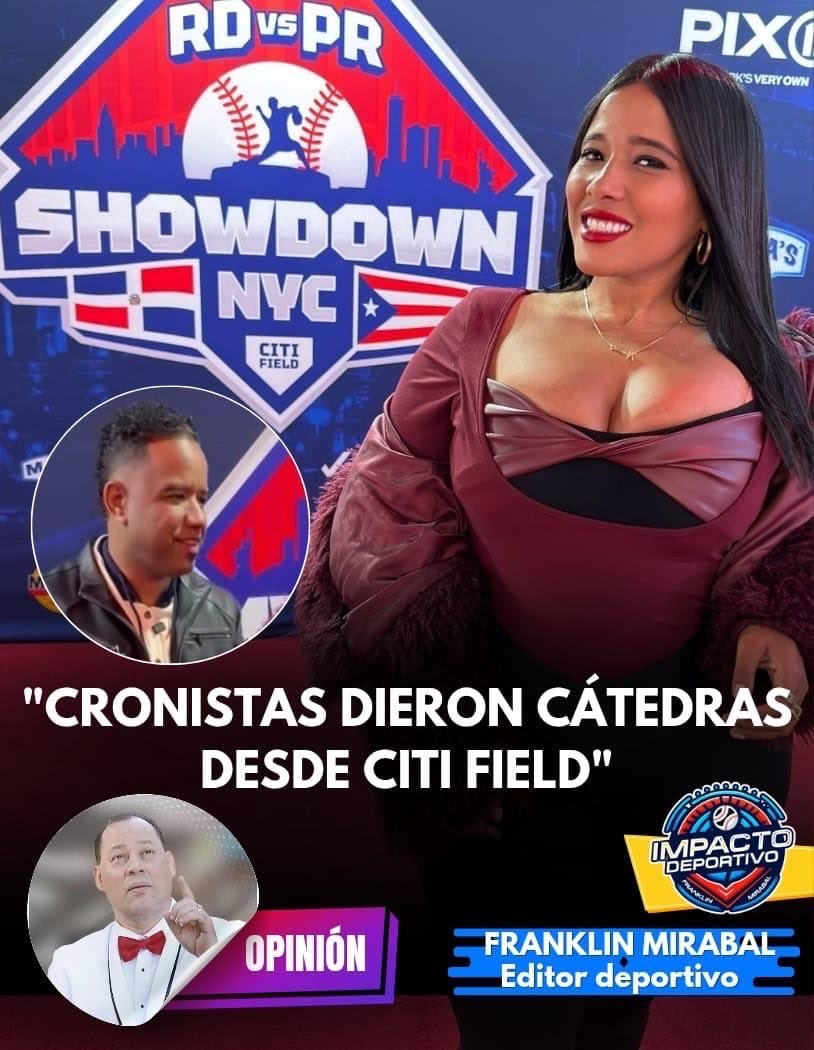 canelyn9's tweet photo. FRANKLIN MIRABAl felicito a la crónica deportiva!!!.

TODOSSS los medios viajaron a Citi Field a cubrir el juego de RD vs Puerto Rico.
Los felicito a todos, pero especialmente a Karen Ozuna y Manuel Acevedo.

#YoApoyoALaRepúblicaDominicana
@Elreydelaradio https://t.co/PHi9nMBXEd