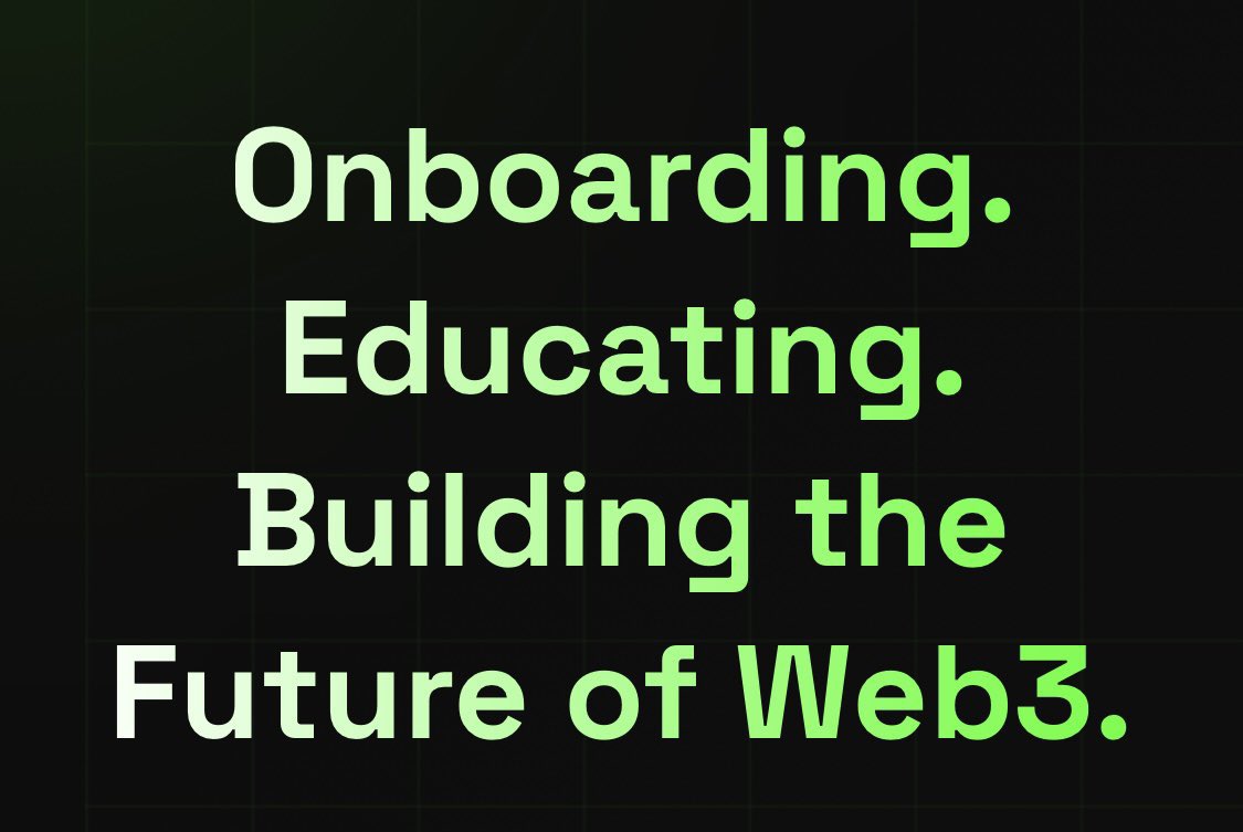 atf_web3's tweet image. 🚀 Want to Build in Web3, Not Just Use It?

Meet @Onboard3___ , a game-changing platform that’s not just about learning 
 it’s about building, earning, and growing in Web3.  #Web3Foreveryone