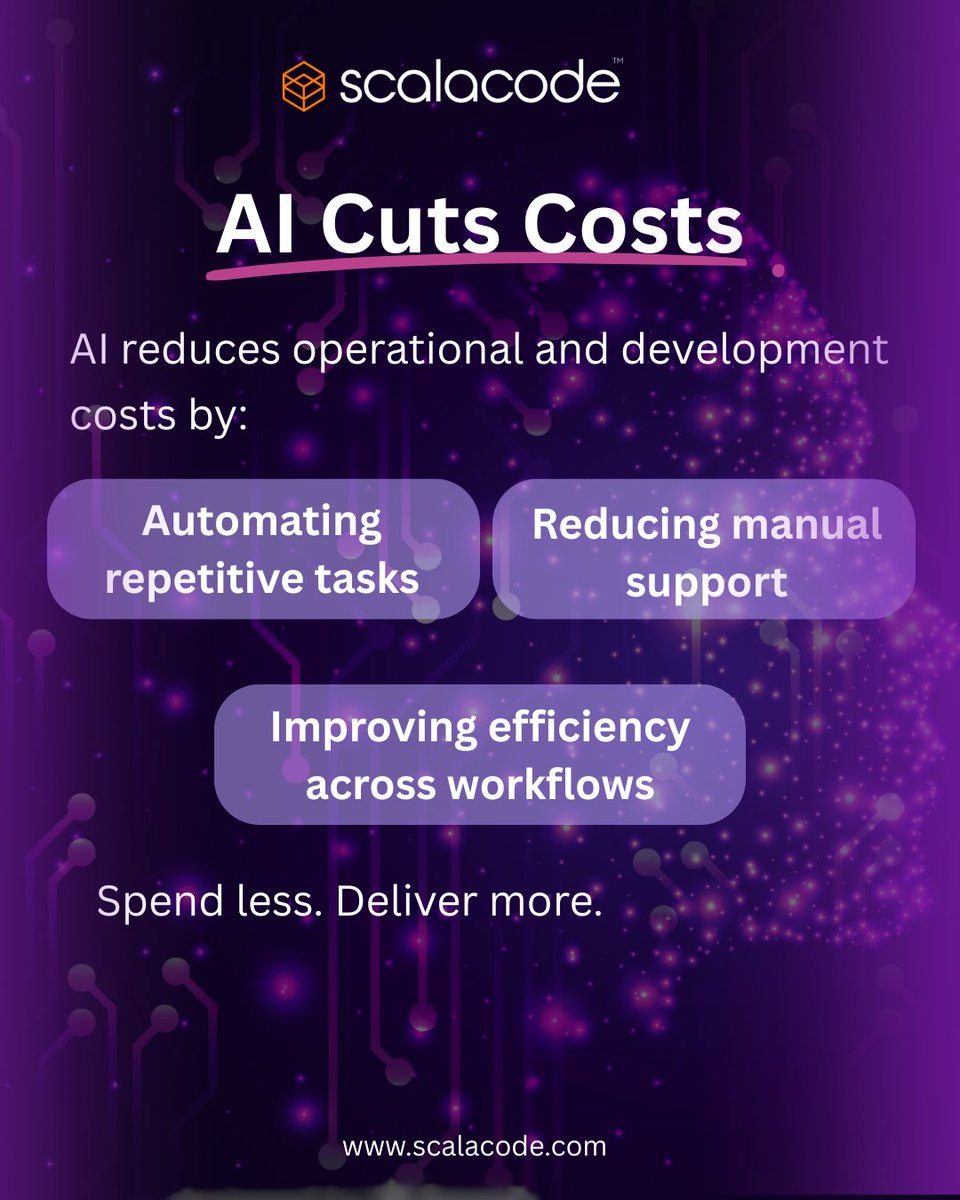 scala_code's tweet image. AI is reshaping app development right now — faster, smarter, and more personalized than ever.

Explore how AI can transform your app 👉 scalacode.com/guides/ai-in-m…

#AIApps #AppDev #TechInnovation #ScalaCode