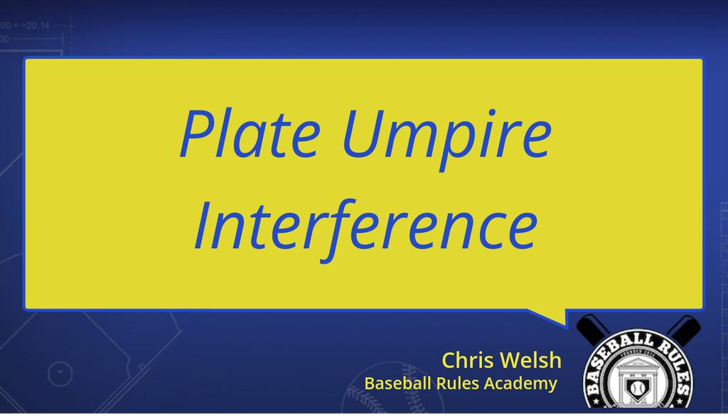 Baseball Rules Acdmy tweet media