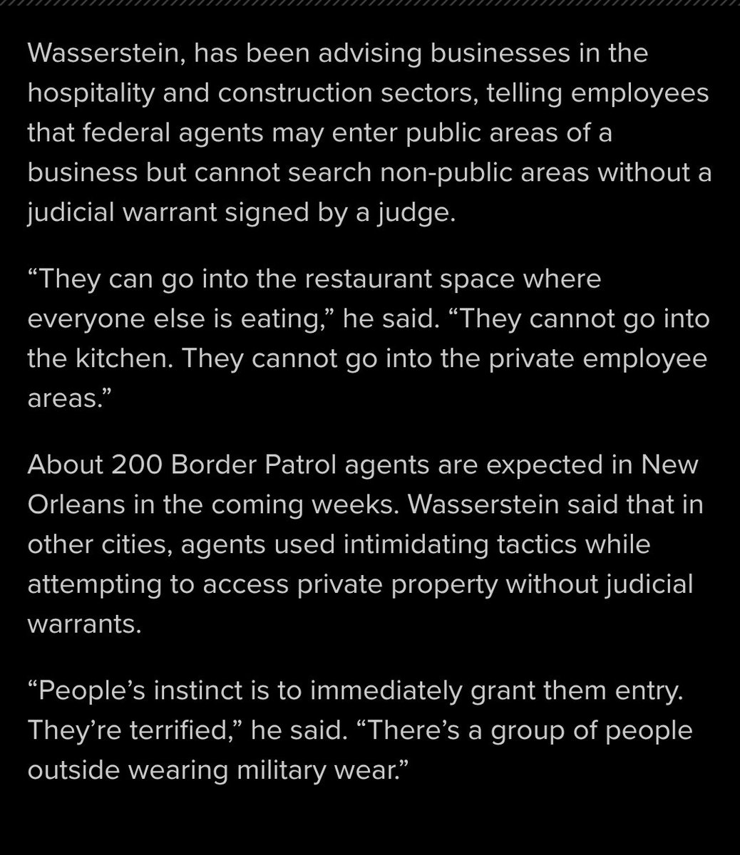 The creature cannot enter unless it is invited

wwltv.com/article/news/p…