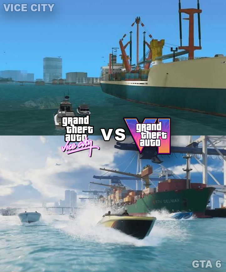 GTA VICE CITY vs GTA 6 GRAPHICS COMPARISON ! 🔥
 
tiktok.com/@bysankah/phot…

GTA6.2026 ! 👌

#gta6 #GTAVI #gaming