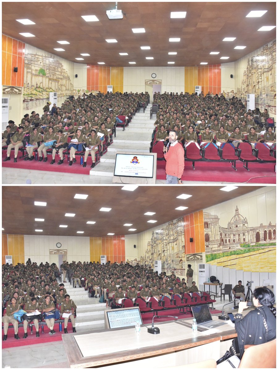 आज दिनांक 17-11-2025 को FSL मुरादाबाद के साइंटिफिक ऑफिसर श्री आशुतोष श्रीवास्तव, श्रीमती रूबिना मोहम्मद, श्री राम प्रवेश यादव एवं डॉ. सुनीत कुमार द्वारा महिला आरक्षी प्रशिक्षुओं को फॉरेन्सिक विषय पर व्याख्यान एवं प्रयोगात्मक प्रशिक्षण प्रदान किया गया।
 <a href="/UPPoliceTrgHQ/">Training Directorate UP Police</a>