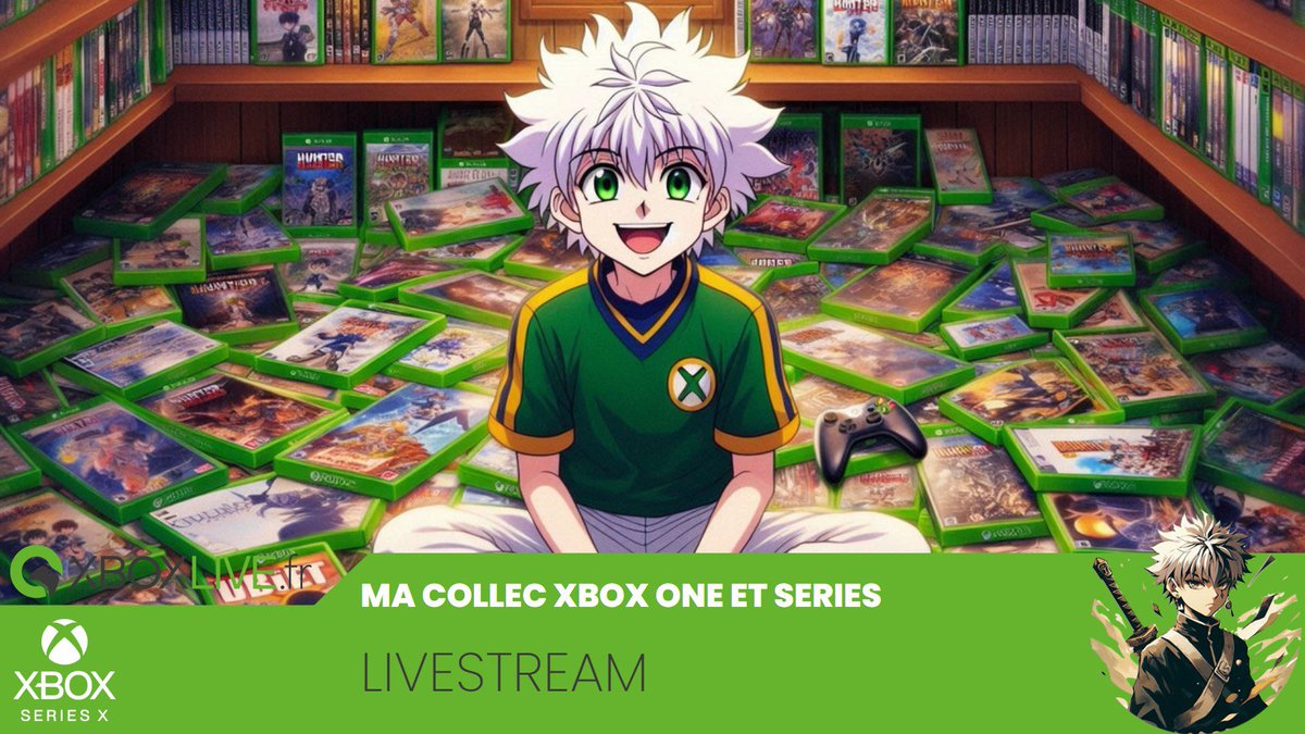 Mardi soir à partir de 21h <a href="/Korewahondes/">Killua Zoldyck | XboxliveFR</a> sera en multi stream sur X, Youtube et Twitch et va débunker cette idée reçue en présentant sa collection complète de jeux #XboxOne et #XboxSeries.

Pour participer n’hésitez pas à contacter directement <a href="/Korewahondes/">Killua Zoldyck | XboxliveFR</a> ou nous contacter en