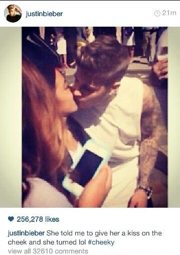 juskinbieber's tweet image. Is this diva offline?