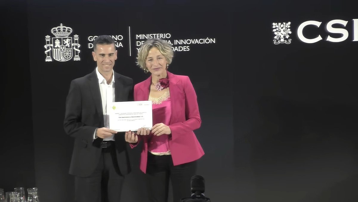 📜 #GrupoTSK gana el accésit QIA (fase España) en la categoría Innovación en Gran Empresa. Zorionak!

#Euskalit #QualityInnovationAward #QIA