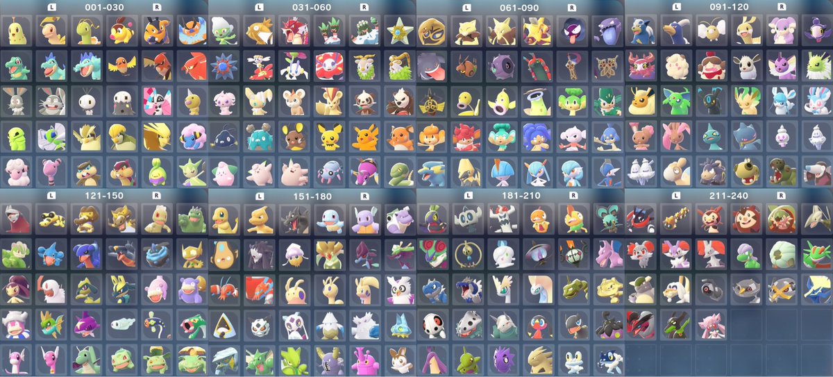 色違いまとめ売り ポケモンZA BOX内で全238匹色違い図鑑完成😆 主催準備中暇な時間多かっ