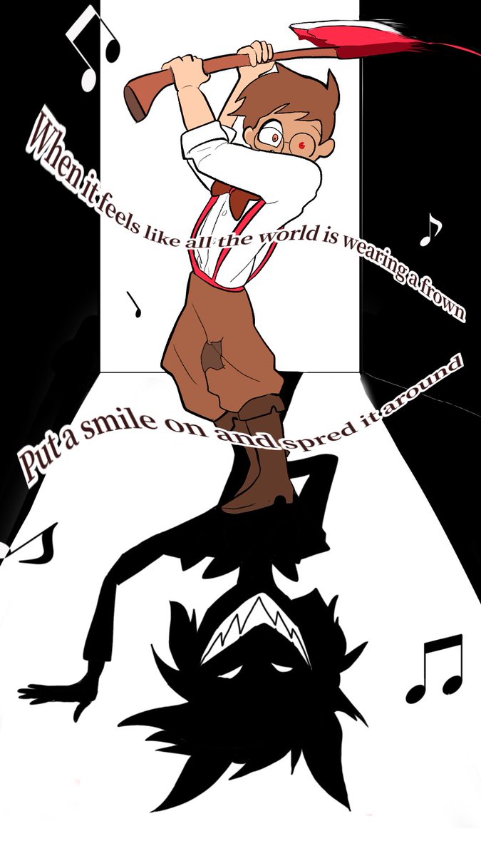 Upside Down！！！

のアラスターの声が癖になりすぎて何回も聴いてしまう🦌

ハズビンホテルは歌から入ったけどアニメも面白かった！

#HazbinHotelFanart #alastor