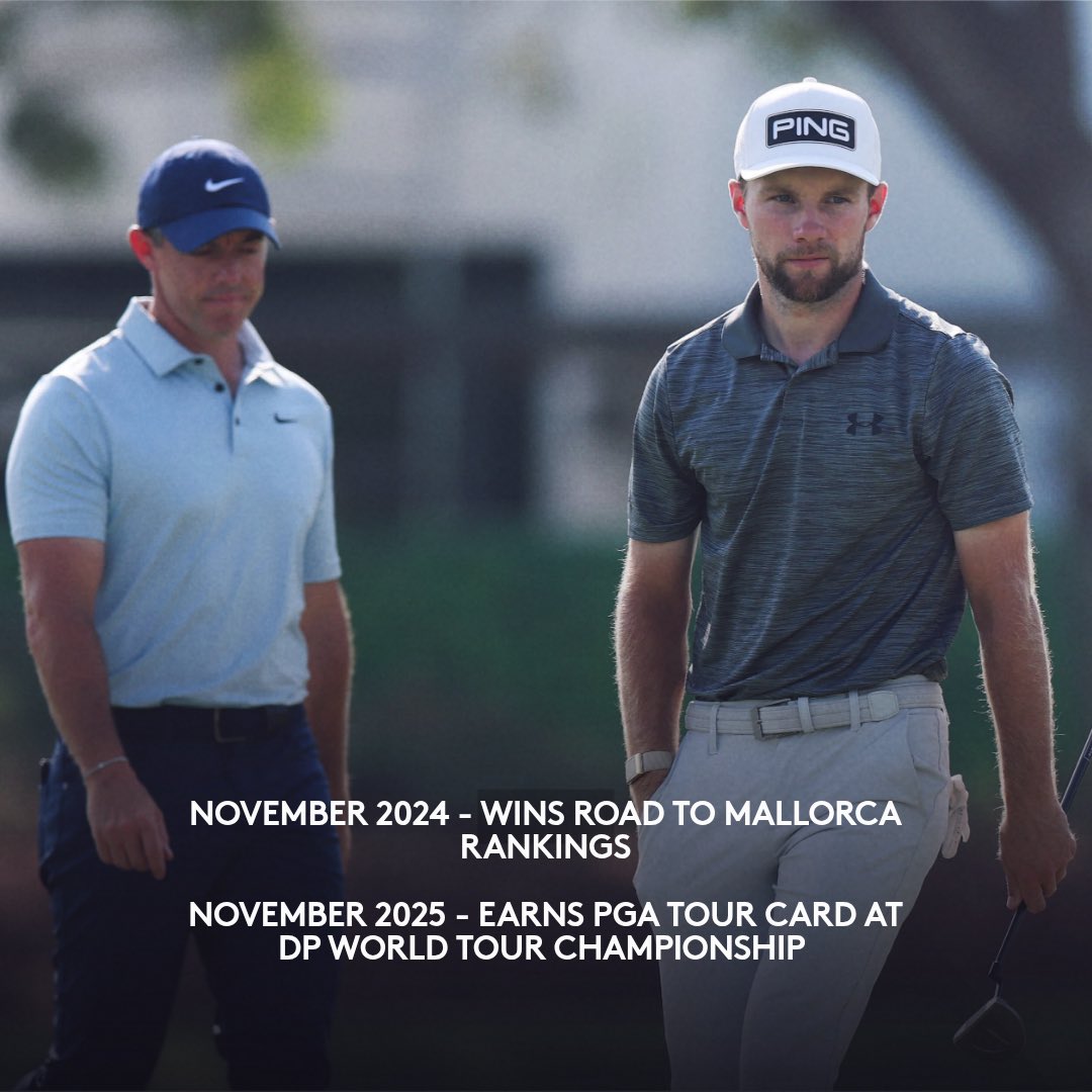 HPlanner_Tour's tweet image. 𝐇𝐨𝐭𝐞𝐥𝐏𝐥𝐚𝐧𝐧𝐞𝐫 𝐓𝐨𝐮𝐫 ➡️ 𝐏𝐆𝐀 𝐓𝐨𝐮𝐫

Rasmus Neergaard-Petersen capped a fine year with a stunning finish at the DP World Tour Championship to earn dual membership on the PGA TOUR for the 2026 season 👏

Congratulations, Rasmus!

#HotelPlannerTour | #DPWTC