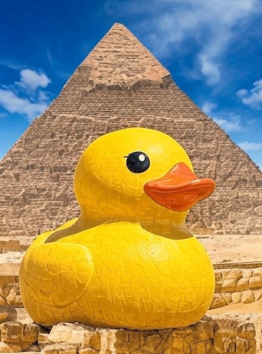 アヒル🪿 #スフィンクス #エジプト🏺