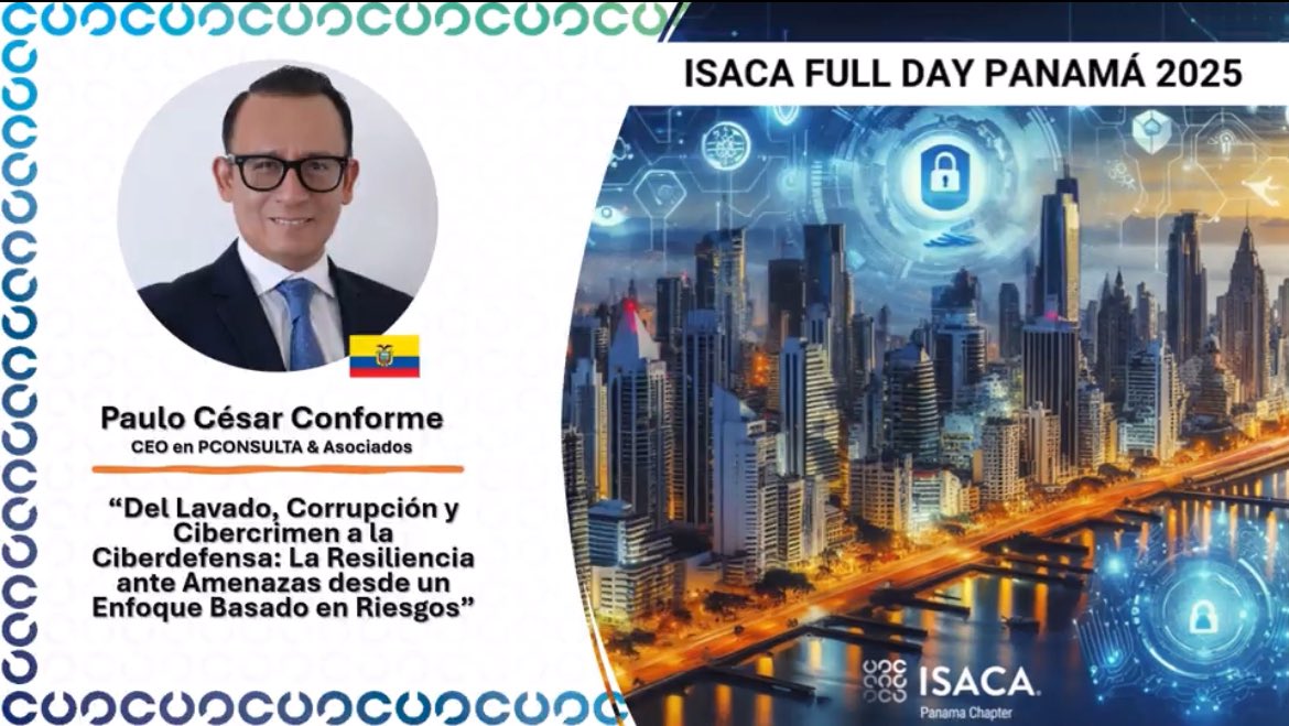 PConsultsa's tweet photo. Cómo prepararnos para la resiliencia cibernética cuando las amenazas aprovechan las nuevas tecnologías como plataforma para materializar los riesgos ? . 
 Los esperamos !!

“Del lavado, corrupción y cibercrimen a la ciberdefensa” LA RESILIENCIA DESDE UN ENFOQUE BASADO EN RIESGOS” https://t.co/h4q5sNcYUE