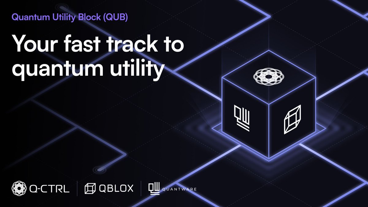 qctrlHQ's tweet image. We’ve partnered with @QuantWareHQ and @QbloxQuantum to launch QUB, a modular full-stack quantum system built from proven, interoperable components and ready for deployment in data centers, HPC environments, and research labs.

#QuantumComputing

buff.ly/6zPV2Ky