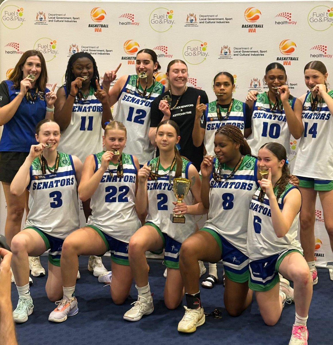 ScanlonCoach's tweet image. State titles was a success 7-0! Looking forward for the season ahead 💙💚