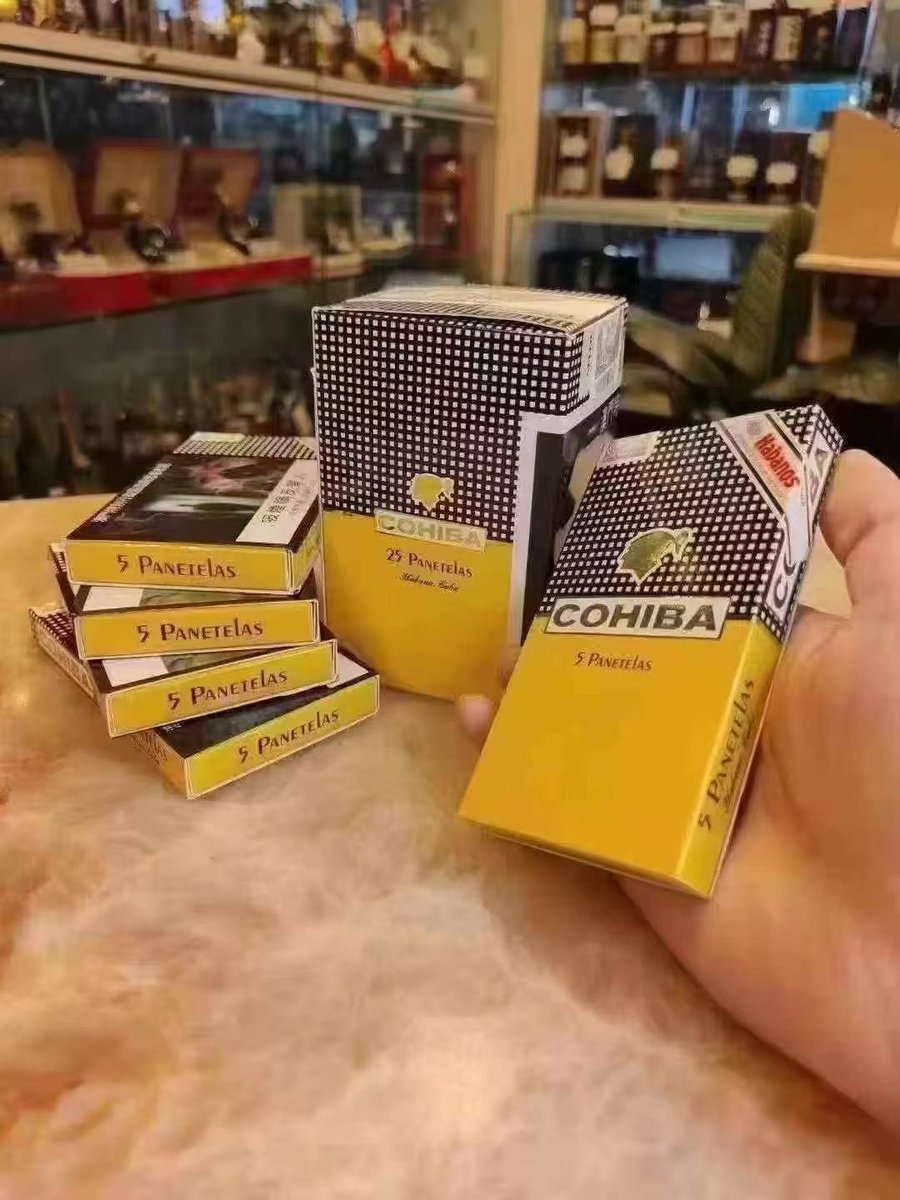 junhao889010's tweet image. 高希霸 宾丽 纸盒 Panetelas
25支(5盒)
尺寸115×26