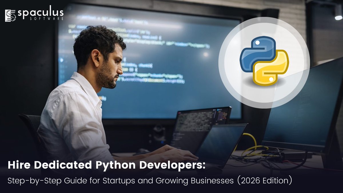 Spaculus's tweet image. Hiring the right talent can change everything. If Hire Python Developers is on your radar for 2026, this guide shows what really matters so you can choose with confidence.

Read More: spaculus.com/blog/hire-dedi…

#SpaculusSoftware #pythondevelopers #Spaculus