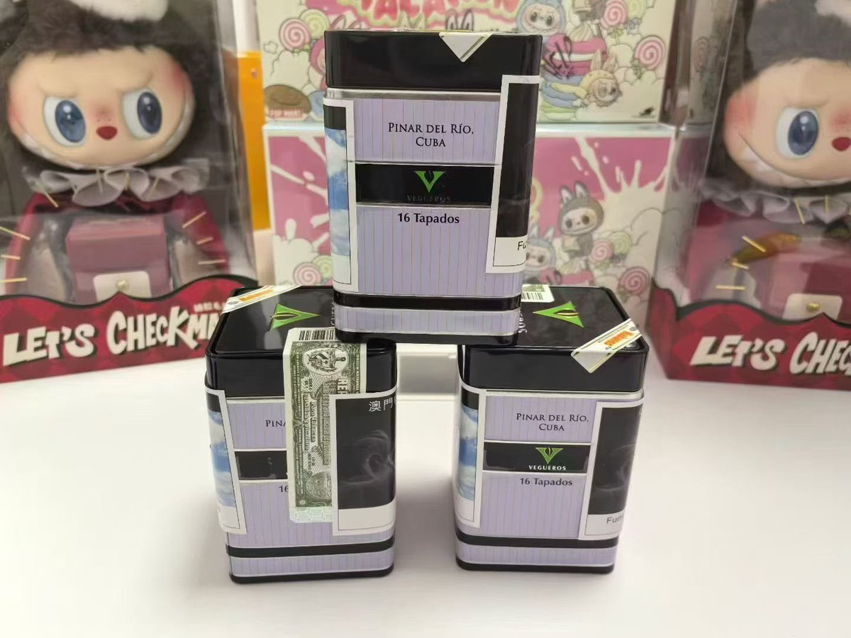 junhao889010's tweet image. 威古洛  塔帕多 铁盒16支

​尺寸120×46