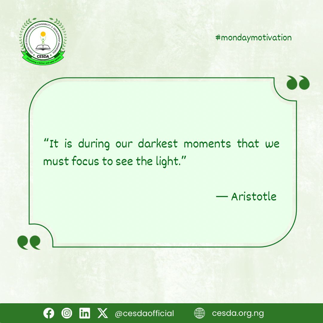 CESDA Nigeria tweet media