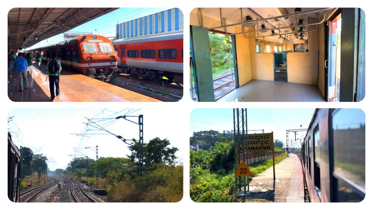 Scenic Train Journey! Belagavi to Khanapur DEMU Through Lush Green Views 🌳🚆
youtu.be/iNSHInigfQg
