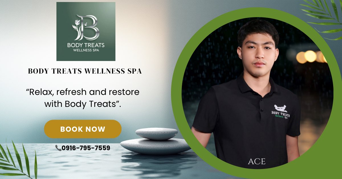 bodytreatsQC's tweet image. Next slot for Ace: 11 PM onwards. 🌿
Book early and unwind tonight.

📞 0916-795-7559
📍 Cortez Bldg, 821 EDSA South Triangle, QC
Walk-in or home/hotel service available.

#BodyTreatsWellness #SpaVibes #BookNow