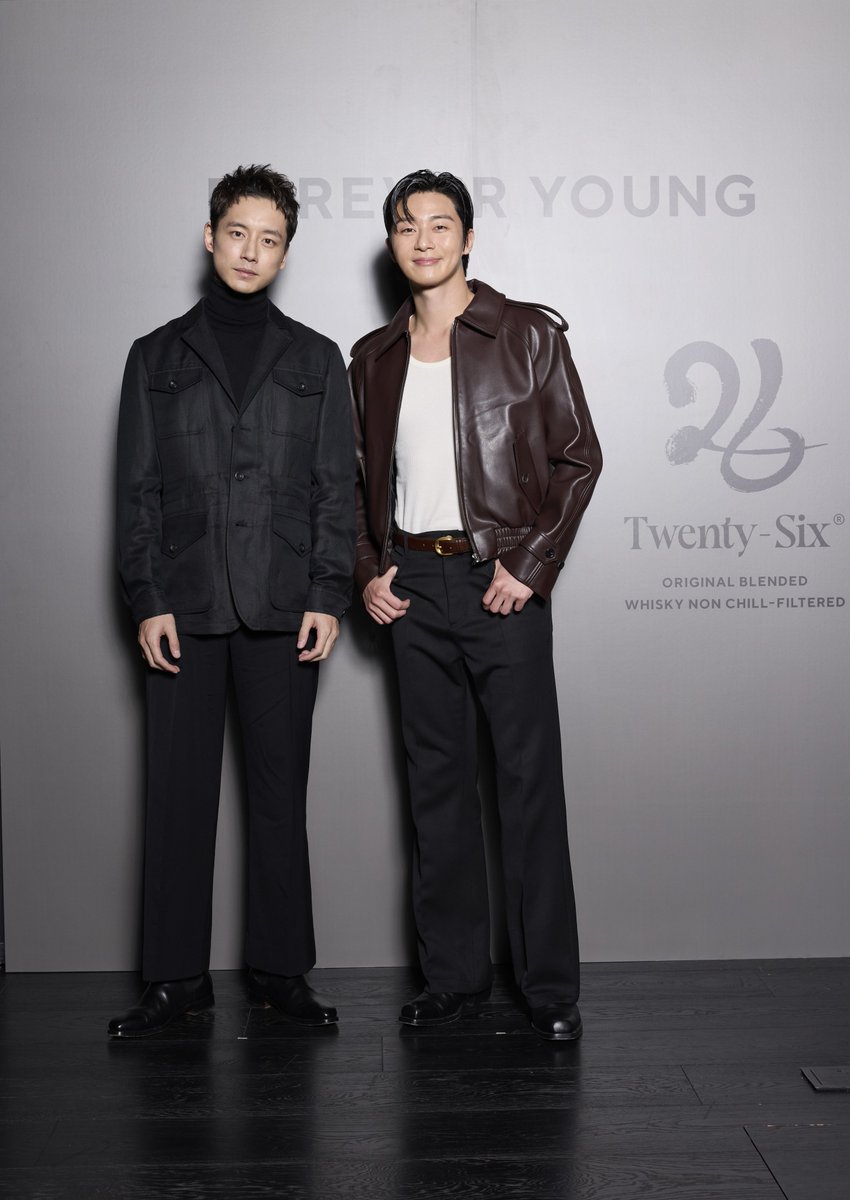 パク・ソジュン がアンバサダーを務めるウイスキー「26 Twenty-Six