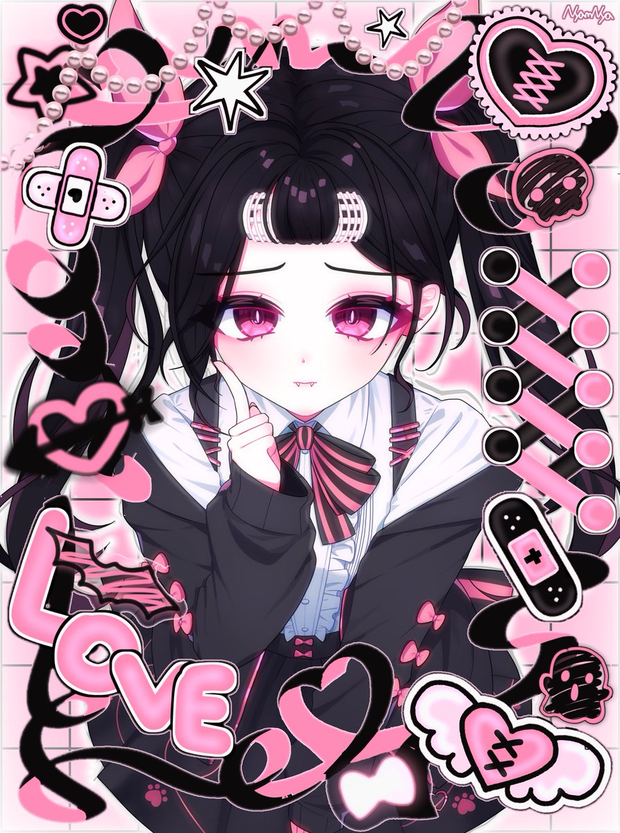 🩷🐈‍⬛🧛‍♀️