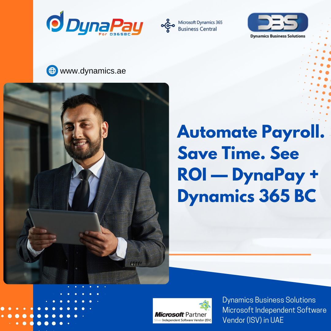 DynamicsBusine2's tweet image. Boost your ROI with DynaPay for Microsoft Dynamics 365 Business Central! Cut manual pay-cycle time by 70% and recover costs in just 6 months. Learn how: [link] #PayrollAutomation #MicrosoftDynamics365

dynamics.ae/dynapay-roi-pa…