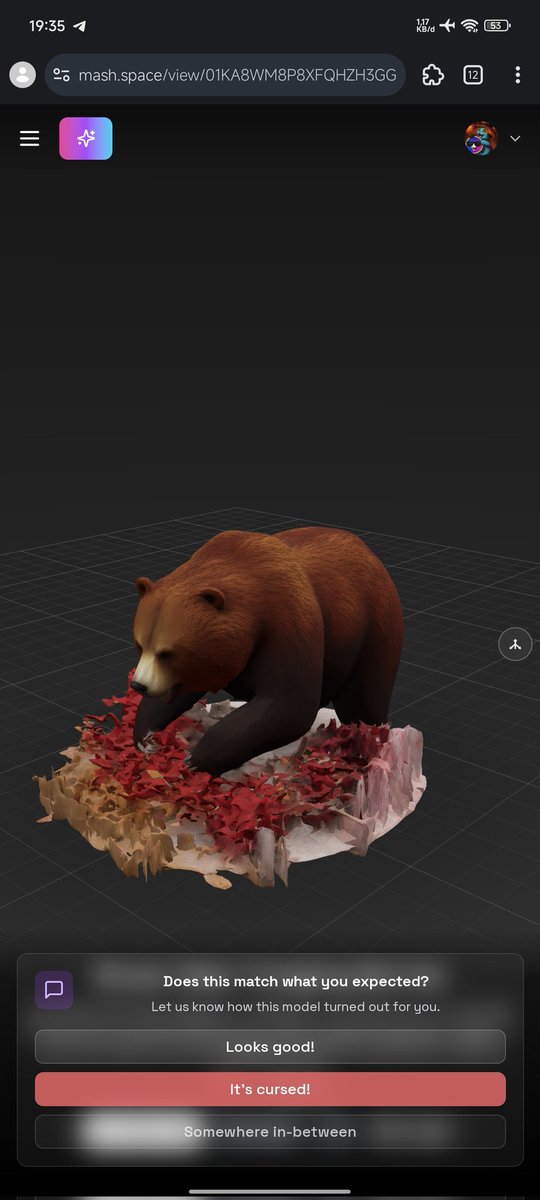 vilvati's tweet photo. 👷Are peoples talking about 3D Art?
🎨Jump in on 3D Art with @Mash_Space
👉https://t.co/8NMfp0jEXE #dailytheme
#3dart #3DModel on https://t.co/u8h0o8N3qE https://t.co/sPuyDhf2Uo