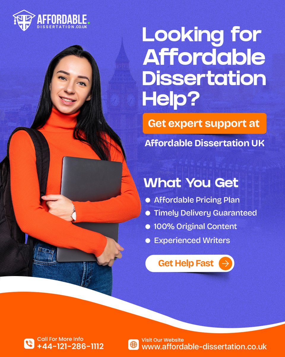 AffDissertation's tweet image. Struggling with your dissertation?
Worried about costs?

Stop stressing. You don’t need to compromise quality.
We handle research, writing, and formatting. 100% original. On time.

DM us and finish your dissertation stress-free.