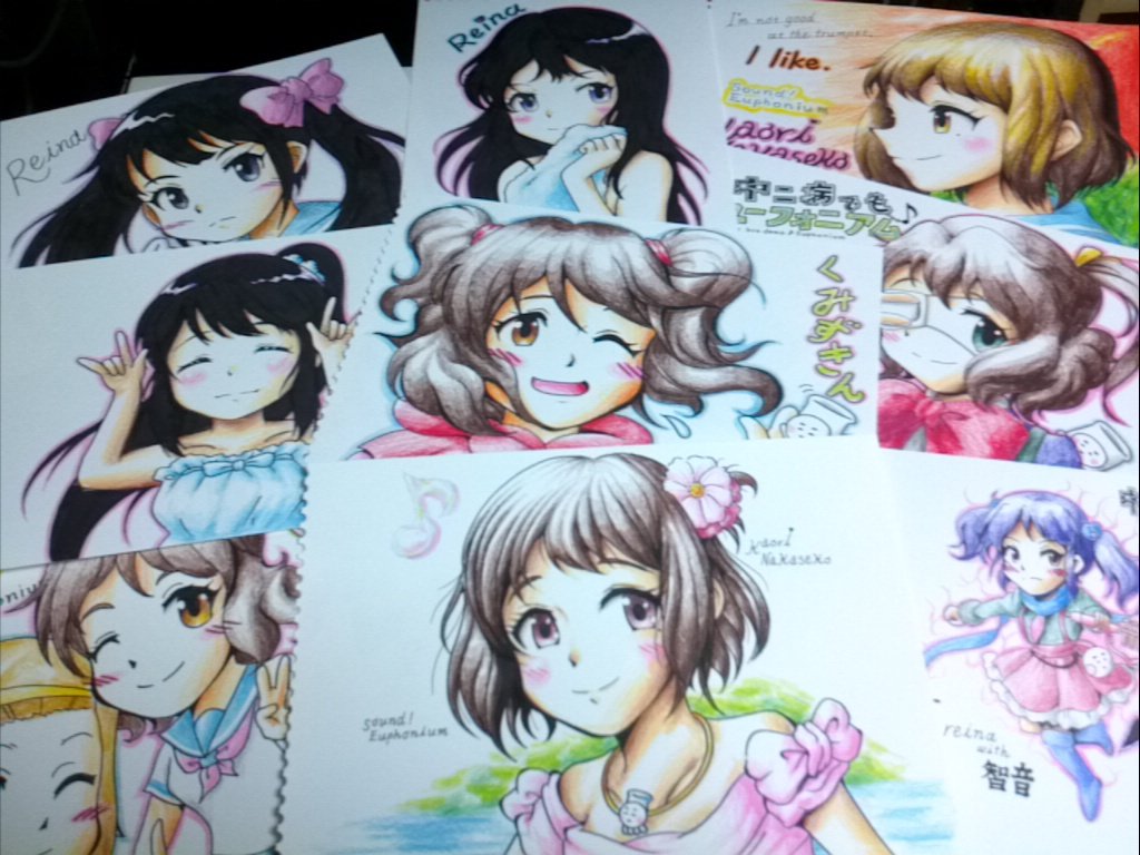 色鉛筆時代のイラスト。 もうそろそろ10年か。