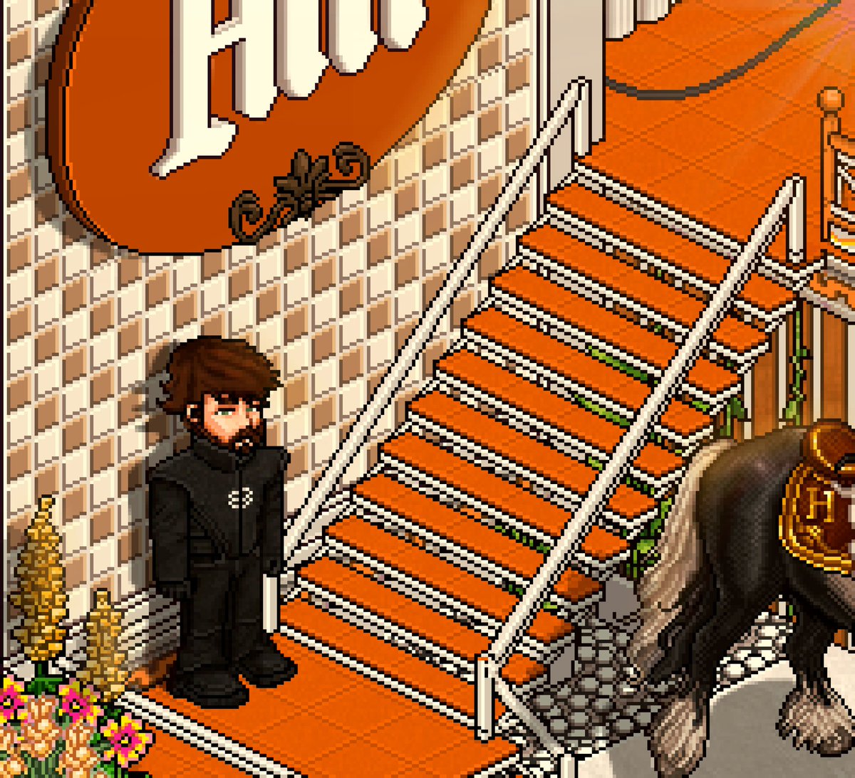 Apollo_Romanni's tweet image. Parabéns equipe da @hermeshbt pelo evento incrível e histórico que foi ontem! 🧡🌟 Que orgulho!!!!

#Hermes1y #Habblet #Habboedit

Vestido com @BalenciagaBlet
