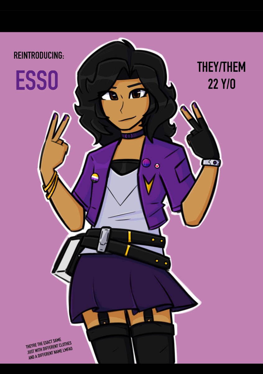 686 - ESSO!

Hey wait a minute this fella seems familiar.
Fully revamping them here. New look, new name, new reason to draw them again ;)