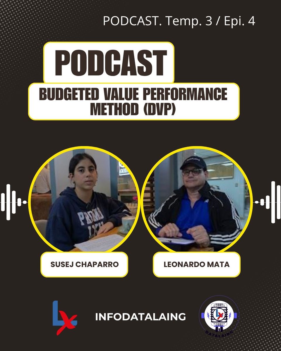datalaing's tweet image. T3 Epi 4 Budgeted Value Performance Method (DVP)

In this fourth episode we unveil a revolutionary topic: the Budgeted Value Performance Method (BVP), an innovative approach developed by engineer Leonardo Matas.

sge.st/J62sGRS