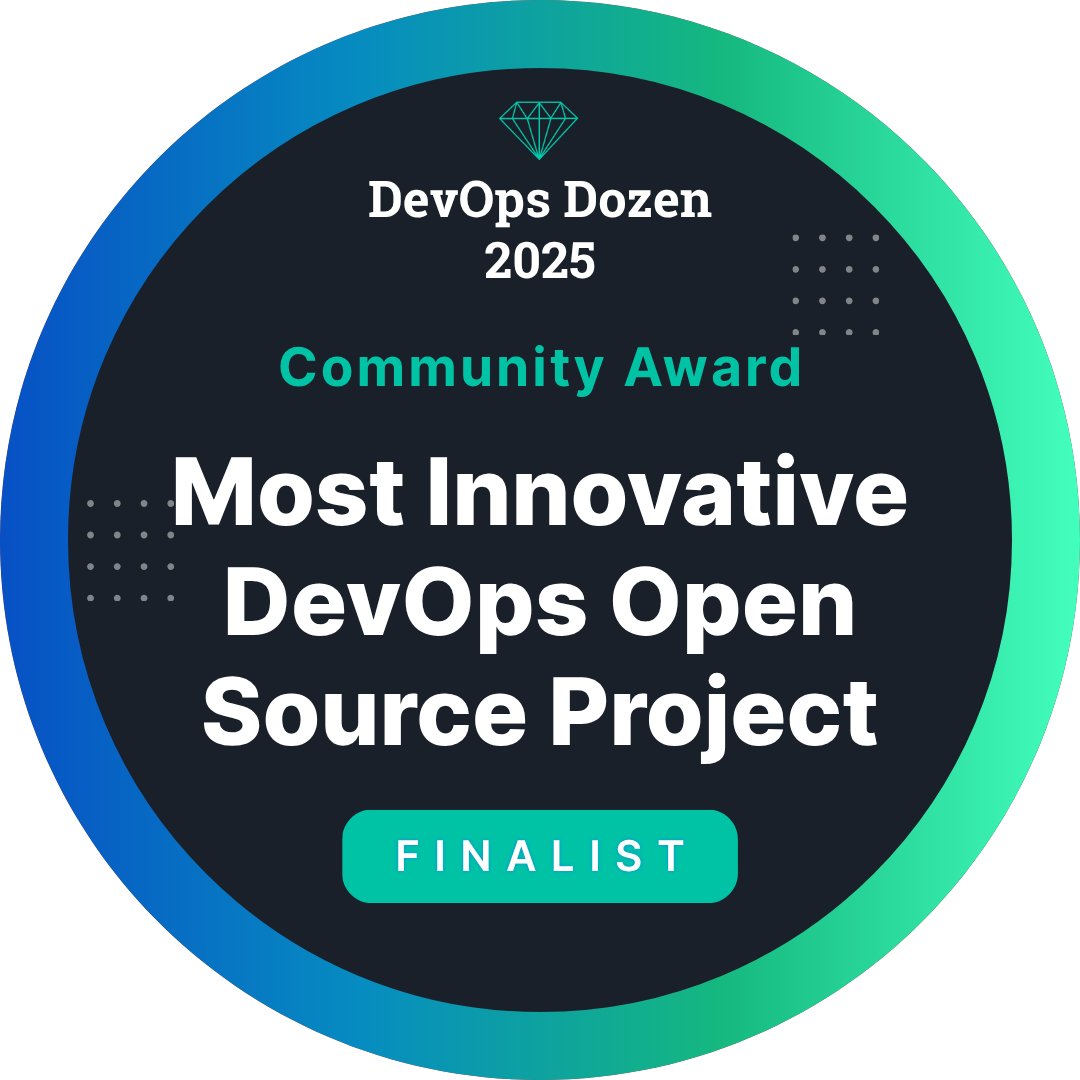 theia_ide's tweet image. We&apos;re really proud to announce that Theia AI has been selected as a finalist in the Most Innovative DevOps Open Source Project category for the 2025 #DevOpsDozensAwards! Please VOTE now for the ultimate honorees in 23 categories. Voting ends Dec. 31,2025. devopsdozen.com