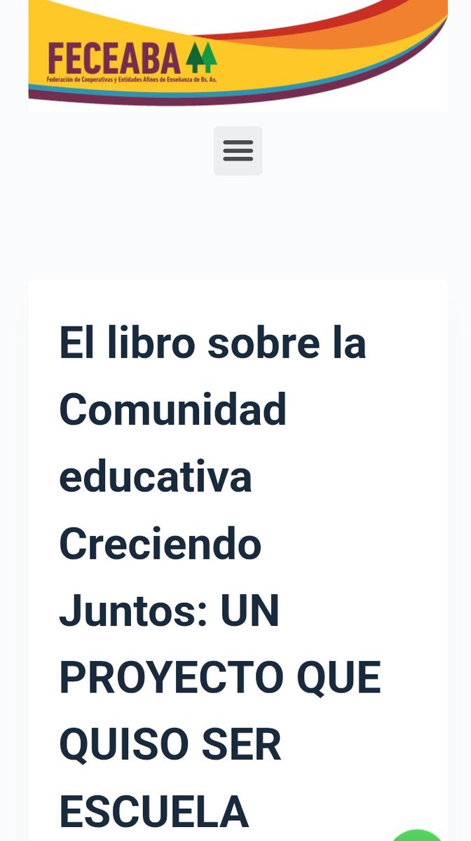 Feceaba2's tweet image. Ya salió el libro de Comunidad Creciendo Juntos!!