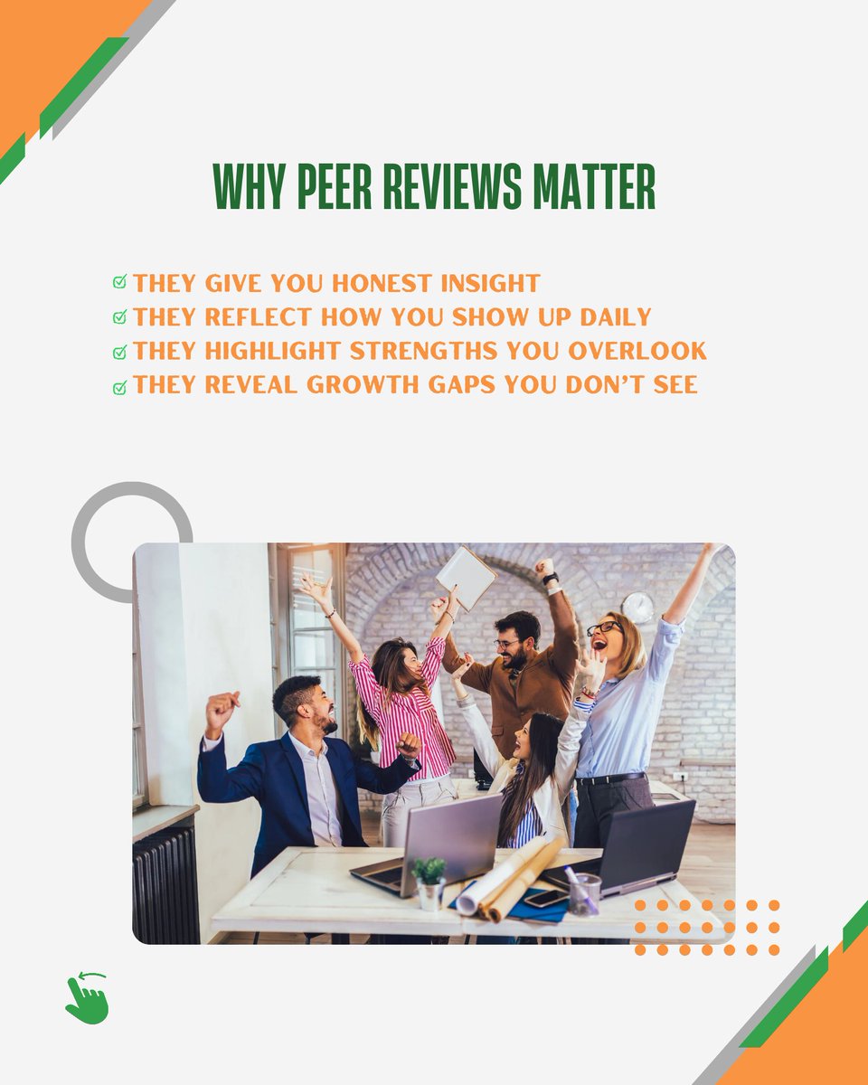 croxxtalent_io's tweet image. Growth isn’t just about what you think you’re improving — it’s about what others experience when they work with you.

That’s why peer reviews matter.
They give you a 360° view of your competence, your collaboration, and your impact.

#TalentFeed #CompetencyManagement
