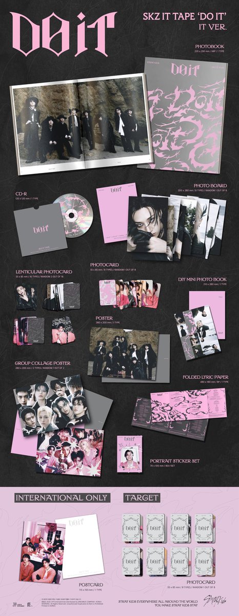 straykids ハン DO IT Target US 限定 トレカ Stray kids DO IT US Target限定 トレカ ハン① straykids ハン DO IT