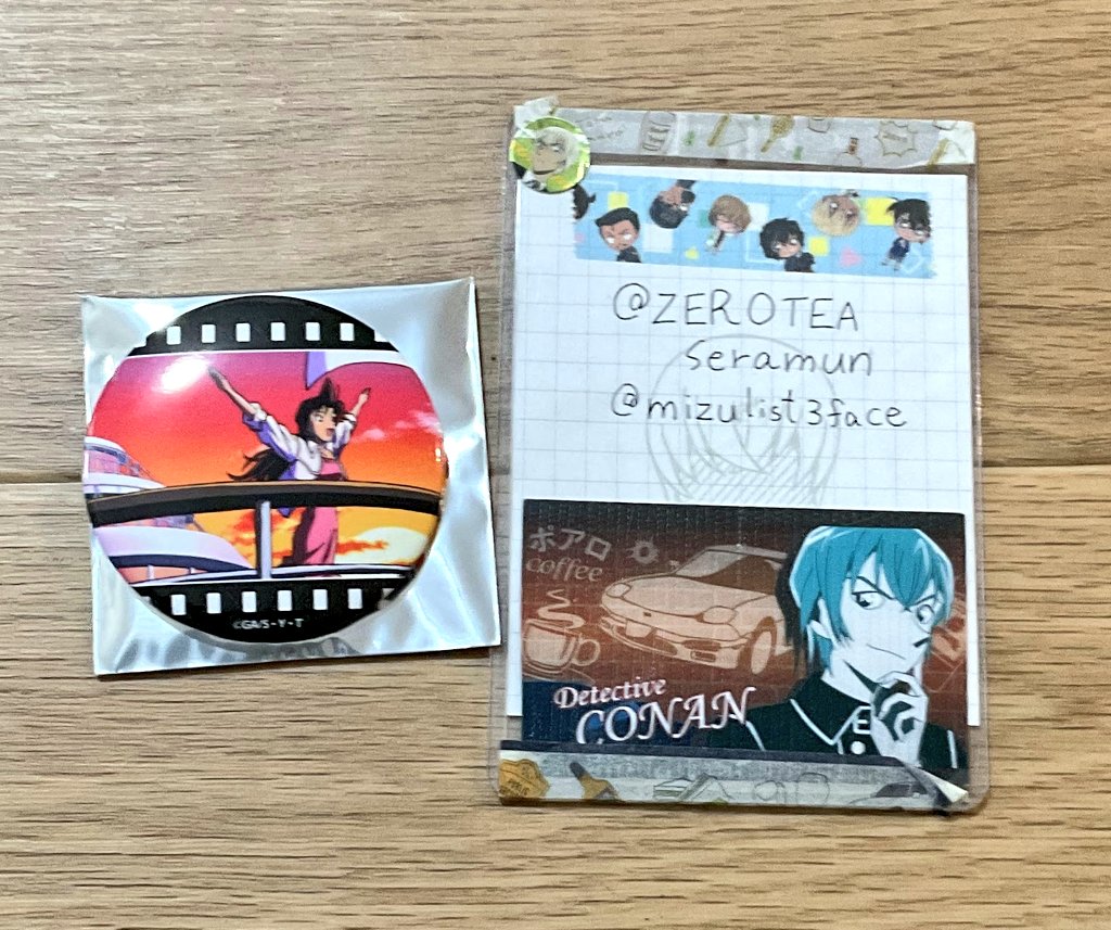 名探偵コナン 毛利蘭 公式アプリ 場面写　缶バッジ　4点セット 名探偵コナン 場面写トレーディングホログラム缶バッジ 毛利蘭