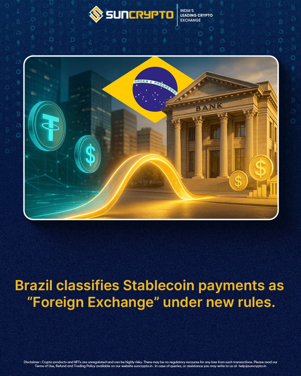 Time For Weekly Crypto Updates 📢 

This week had some major twists and turns, with new gainers, losers and developments 💯
📈 Top Gainer: The Root Network surged by a massive +209.78% 🚀
📉 Top Loser: Saros faced a major drop at -61.39% 😬
📰 Top News: Brazil classifies
