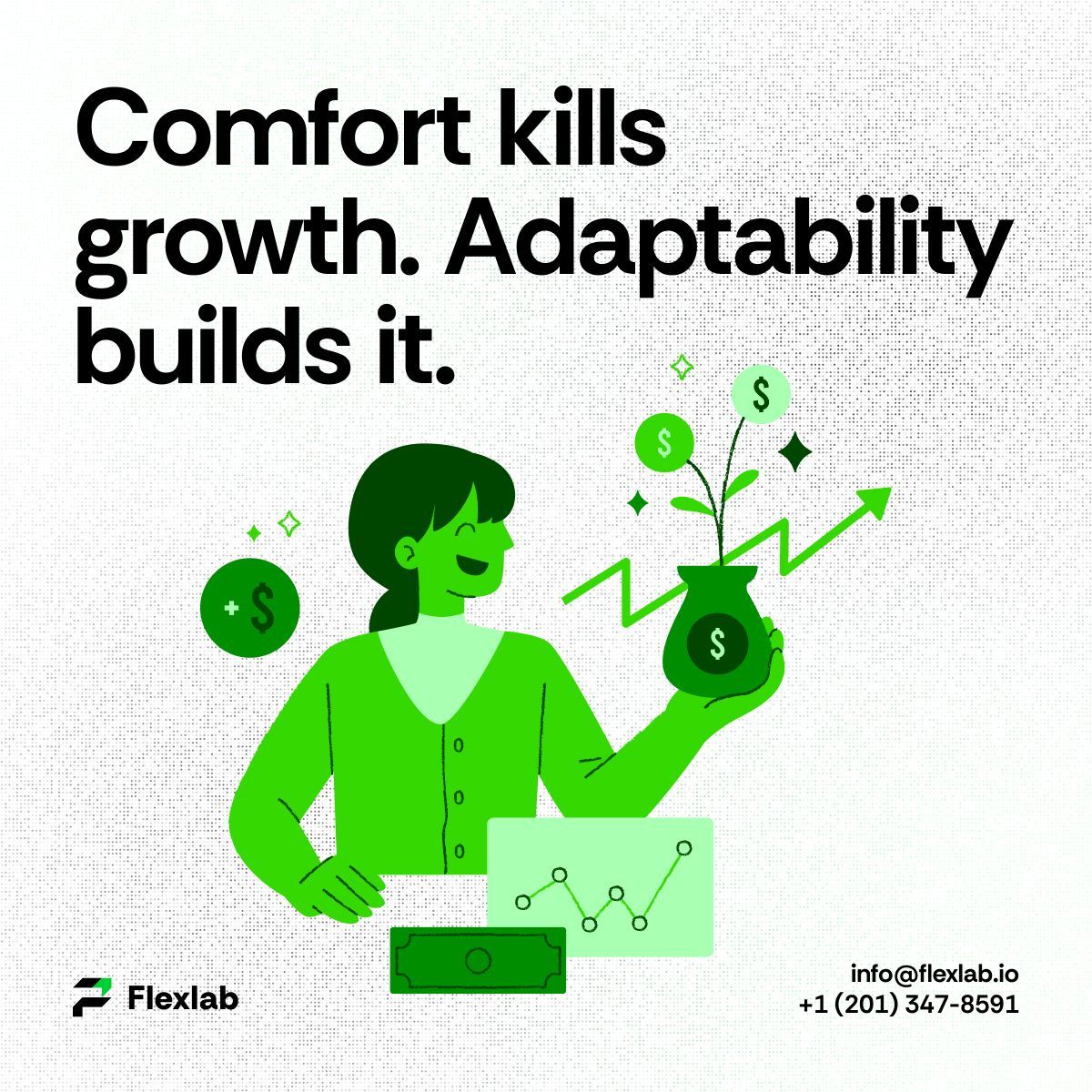 info_flexlab's tweet image. Your job isn’t at risk because of AI. It’s at risk because someone else is learning it faster. 

AI won’t replace you, but a person who uses AI will.

If you want to stay ahead, now is the time to start.

 #𝐅𝐥𝐞𝐱𝐥𝐚𝐛 #𝐀𝐈𝐚𝐧𝐝𝐇𝐮𝐦𝐚𝐧𝐬 #𝐈𝐧𝐧𝐨𝐯𝐚𝐭𝐢𝐨𝐧