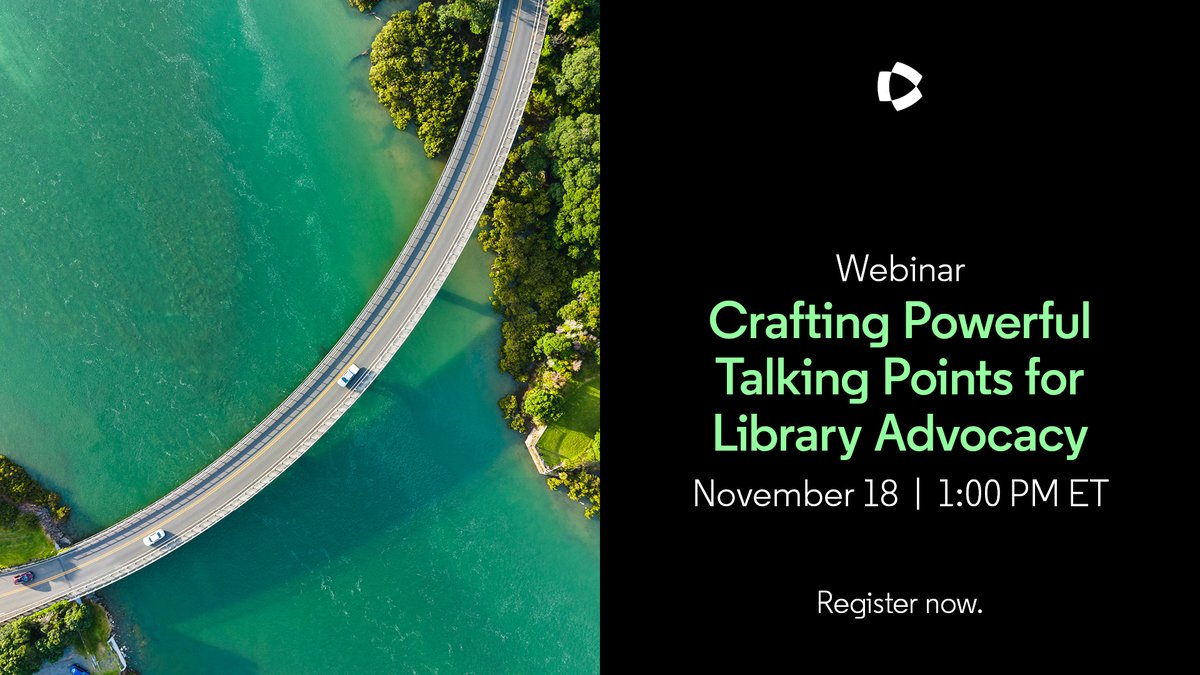 iii_Innovative's tweet image. Tomorrow at 1 PM ET!

Learn how to build clear, persuasive messages for any situation, from funding discussions to media interviews.

👉 Register now to strengthen your advocacy voice: ow.ly/g3s550XqrGq

 #LibraryAdvocacy #PublicLibraries #LibraryCommunity