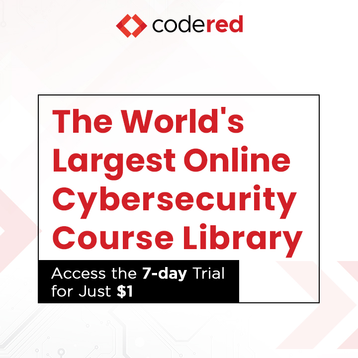CodeRed_Pro's tweet image. 🚀 Learn cybersecurity like a pro for just $1!
Get 7 days of unlimited access to:
🔓 880+ expert courses
🧭 70+ learning paths
⏱️ 4,400+ hours of content
🎯 Build real skills. Learn at your own pace.
Start your trial now 👉 bit.ly/3LCvKvD

#CybersecurityForAll…