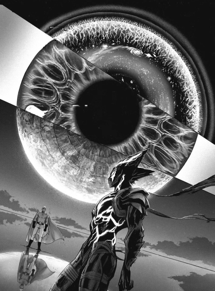 Medianimes's tweet image. Yusuke Murata est un malade pour avoir dessiner une planche comme celle-ci. 👁️👊