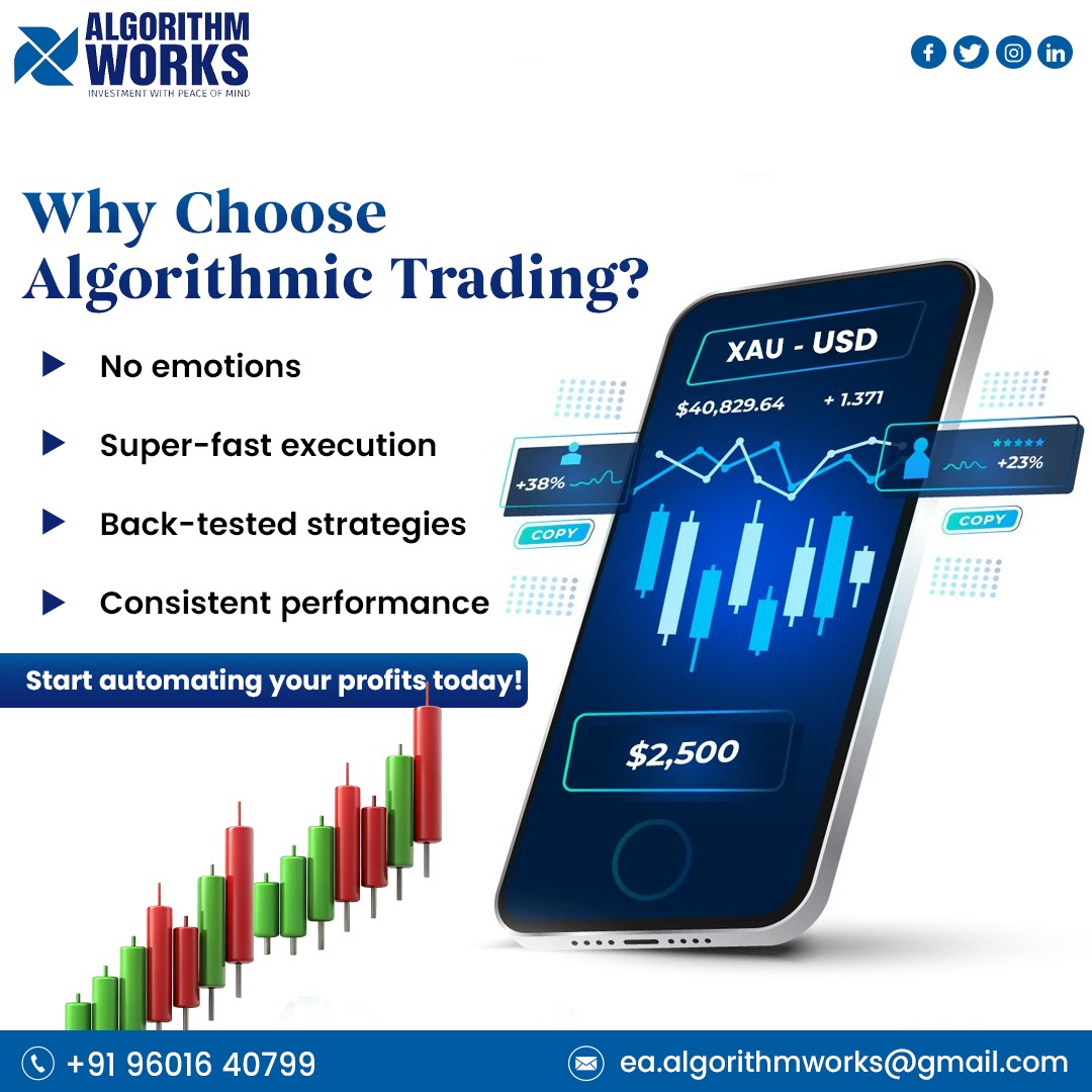Lordofprt's tweet image. ✨ Start automating your profits today!
📞 +91 96016 40799
📧 ea.algorithmworks@gmail.com

#AlgorithmicTrading #AlgoTrading #AutomatedTrading #SmartInvesting #TradingStrategies #FinancialGrowth #ForexTrading #CryptoTrading #StockMarketIndia #InvestSmart #PassiveIncome