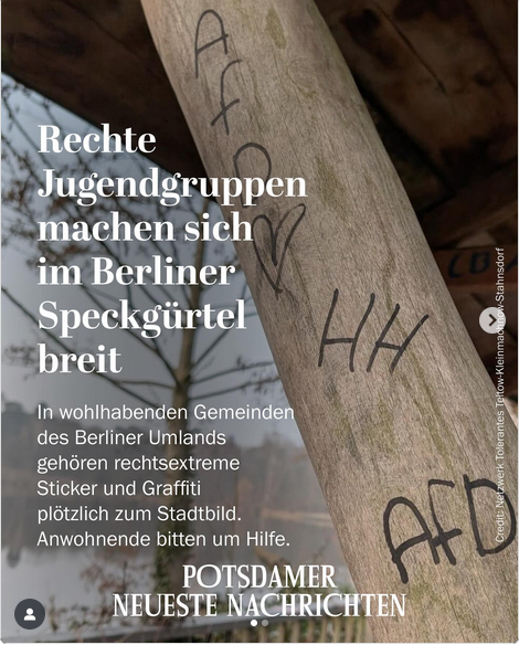 Einfach nur ekelhafd.
#AfDSindFaschisten 
#afdverbotsverfahrenjetzt