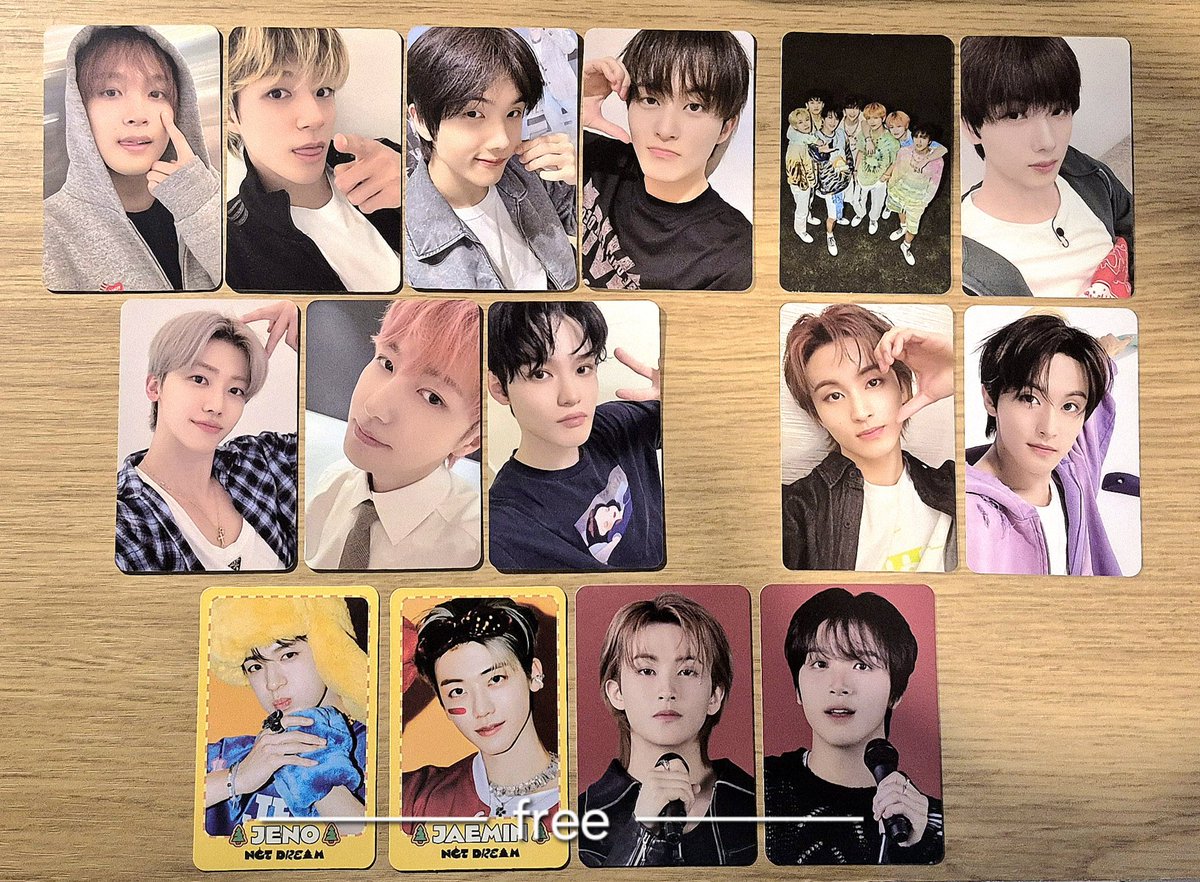 wts ; want to sell
───  underprice, do not use it as mp reference !

•  take all only ; 45O.OOO
•  exc adm ( 15% )
•  splitpay / fullpay ok
•  free packing fee

★  lfb sale nct dream pc photocard 엔시티 드림 포카 양도 #pasarNCT