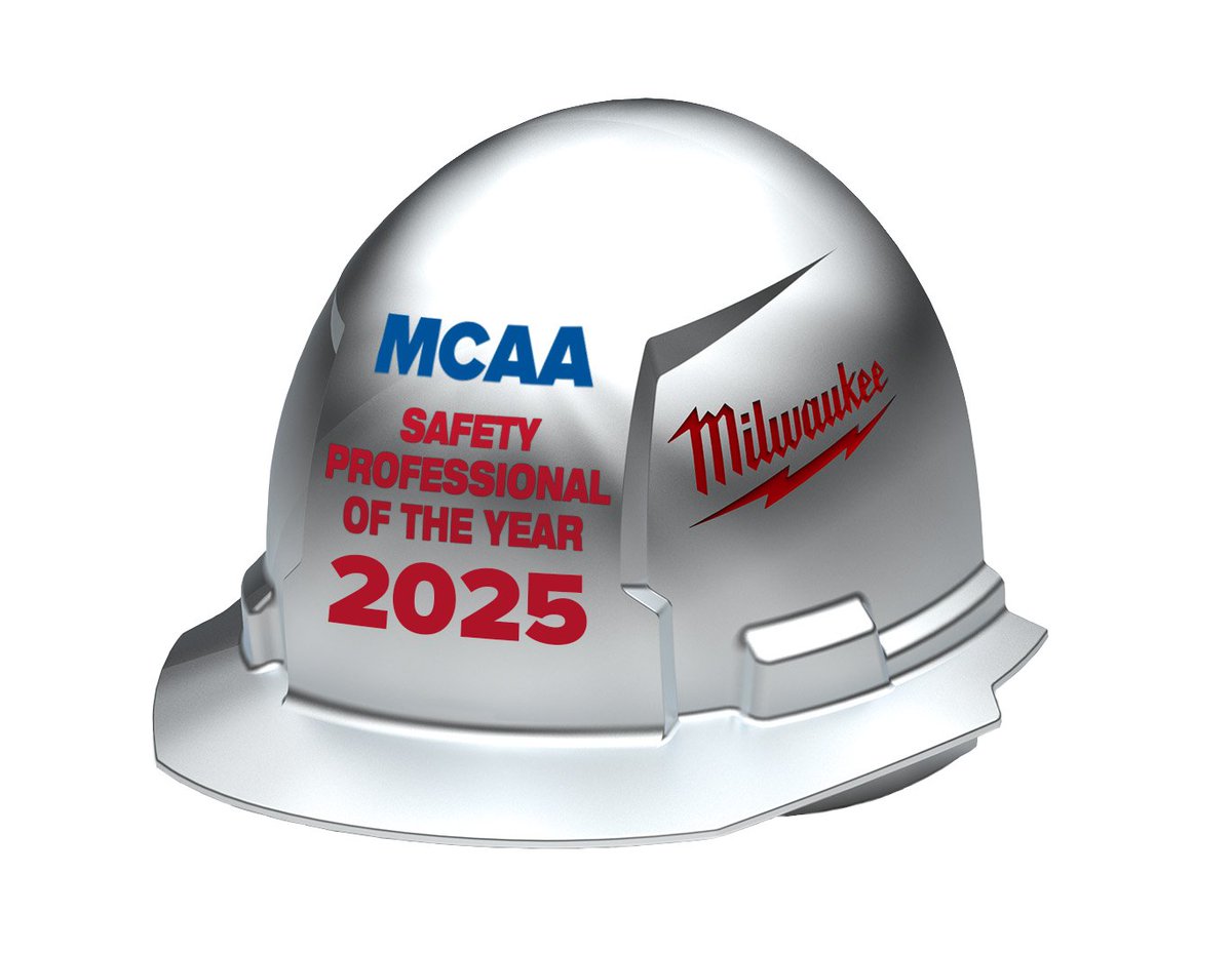 Do you know a mechanical industry safety and health professional who has led his or her company to achieve an exceptionally high degree of safety excellence? Nominate them for the 2025 MCAA/MILWAUKEE TOOL Safety Professional of the Year award today! ow.ly/kFiX50XrLfJ