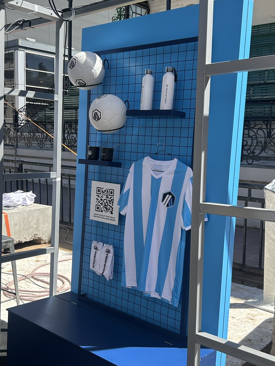 Como sempre, a <a href="/arbitrum/">Arbitrum</a> entregando muito!

Merchs com a cara da Argentina 🇦🇷

<a href="/arbitrum/">Arbitrum</a> everywhere 💙🧡