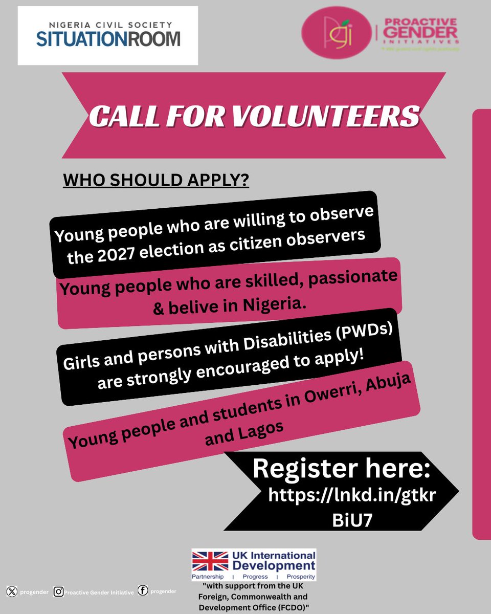 ProGender's tweet image. Democracy doesn’t fail all at once it fades when people stop showing up.
Then a volunteer steps forward, speaks up, educates a neighbour, inspires another… and democracy grows stronger again.
This is why we need volunteers.

#VolunteeringForDemocracy #ActiveCitizenship