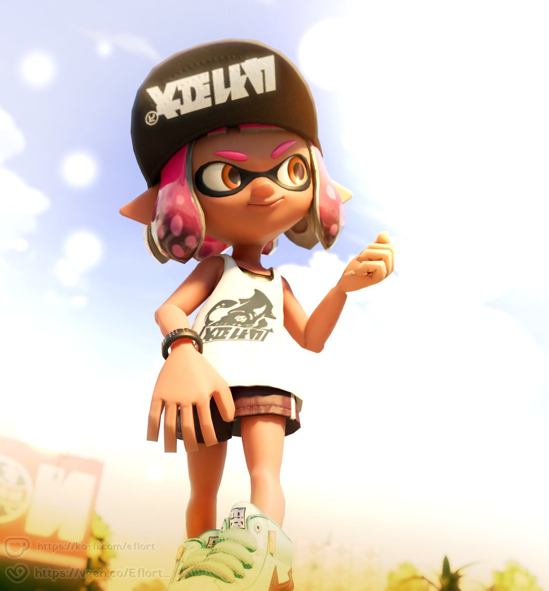 Eflort_'s tweet photo. Alright, have a #surume render

#Splatoon #Splatoon3 #SplatoonArt #Blender #3d #splatoonblender https://t.co/tDc0mYzwhr